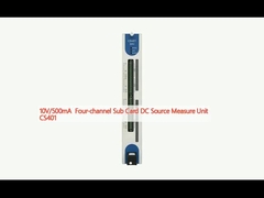 10V/500mA چهار کانال Sub Card DC منبع واحد اندازه گیری CS401