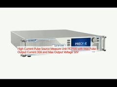 واحد اندازه گیری منبع پالس جریان بالا HCP100 با حداکثر پالس خروجی 30A و حداکثر ولتاژ خروجی 50V