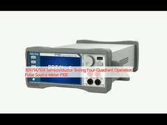 30V / 1A / 10A تست نیمه هادی عملیات چهار ربع پالس منبع متر P100
